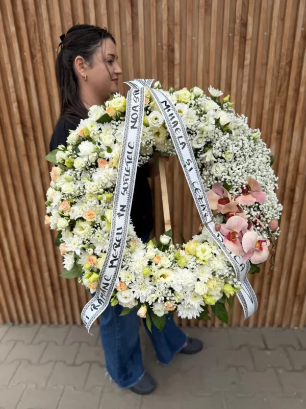 Coroană funerară "Petalo"